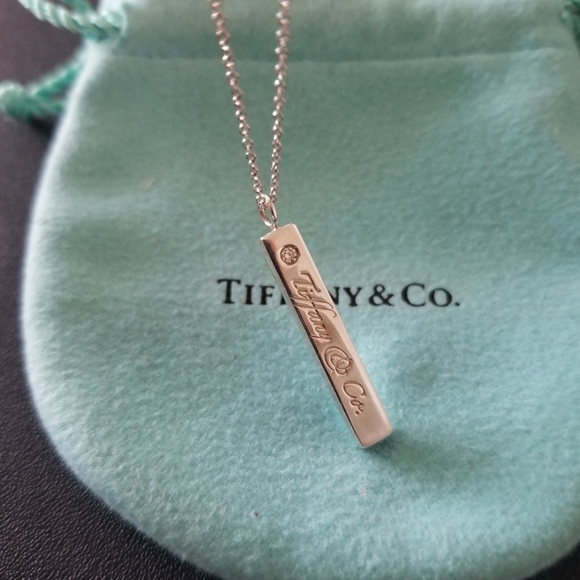 Tiffany & Co. Jewelry - Tiffany & Co. Diamond Bar Necklace